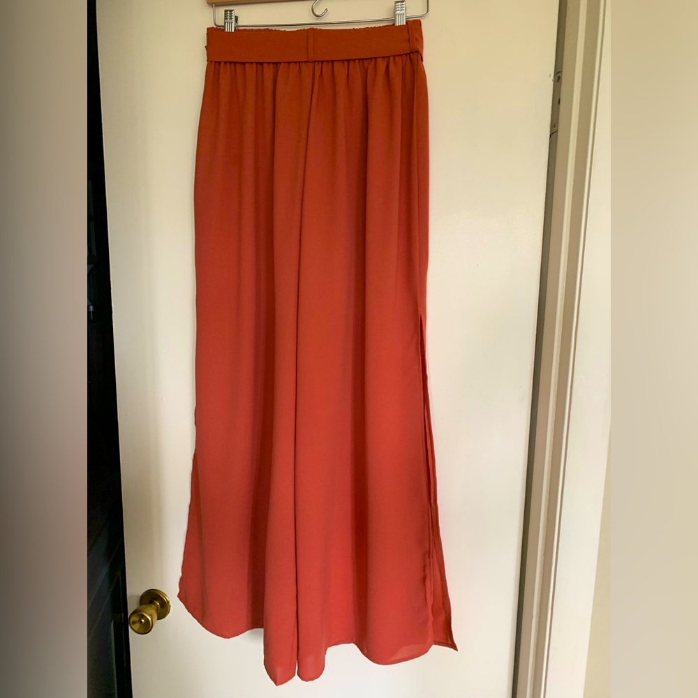 Shein ladies rust colored pants size M